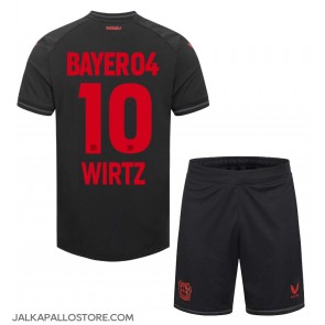 Bayer Leverkusen Florian Wirtz #10 Kotipaita Lapsille 2023-24 Lyhythihainen (+ shortsit)